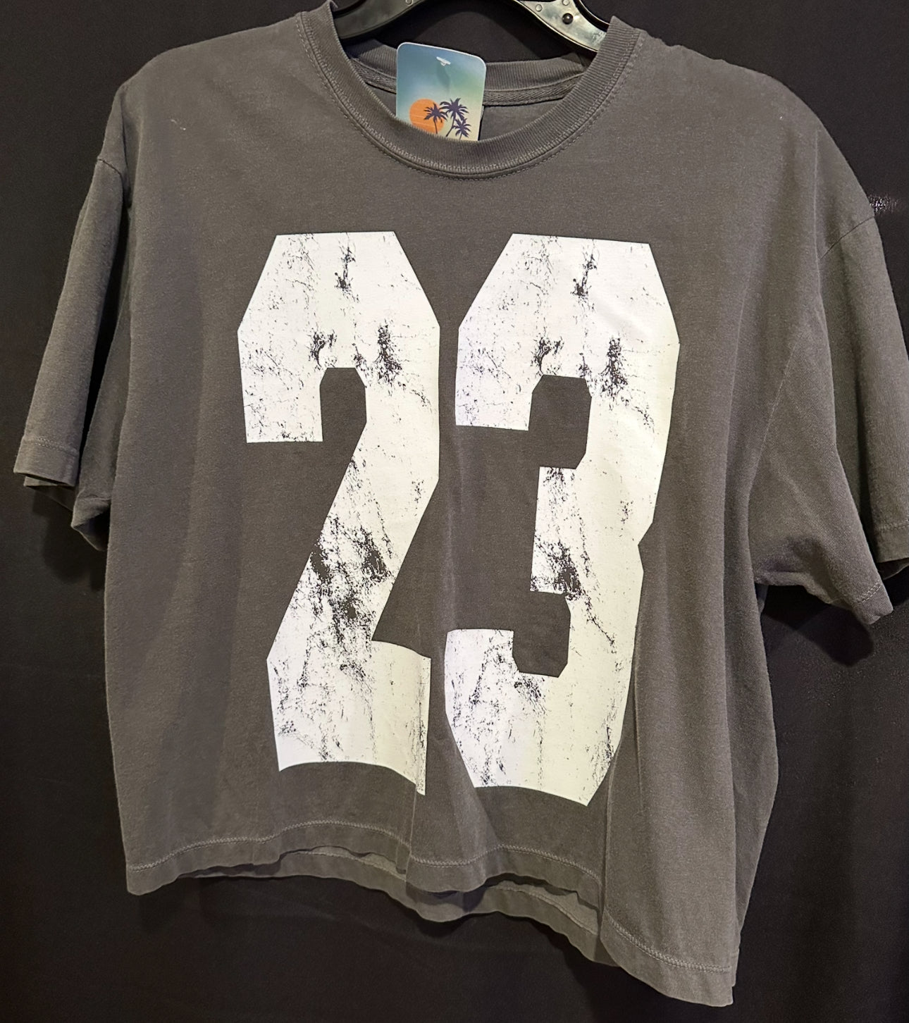 NUMBER NATION - Boxy Cropped Tee