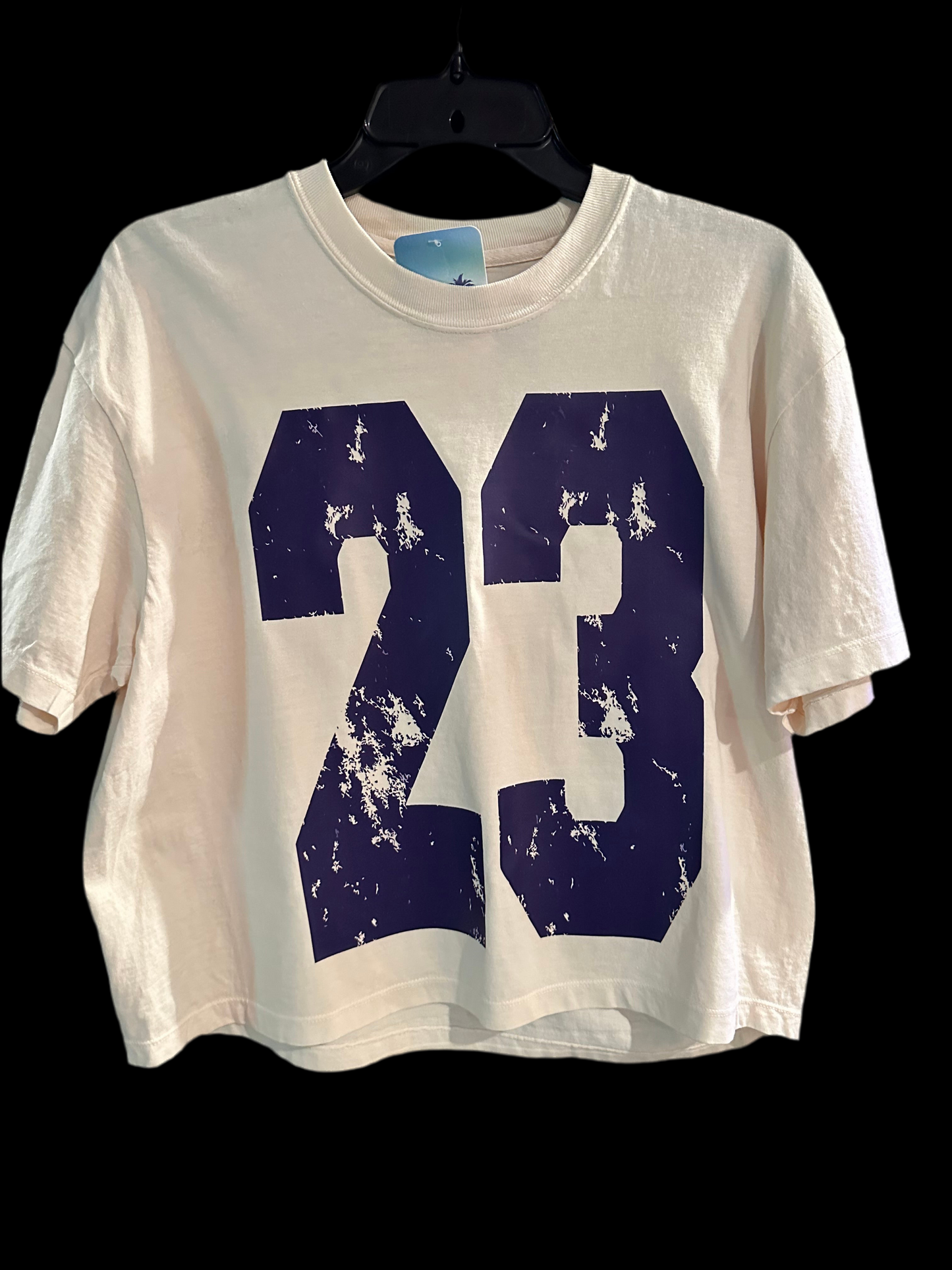 NUMBER NATION - Boxy Cropped Tee
