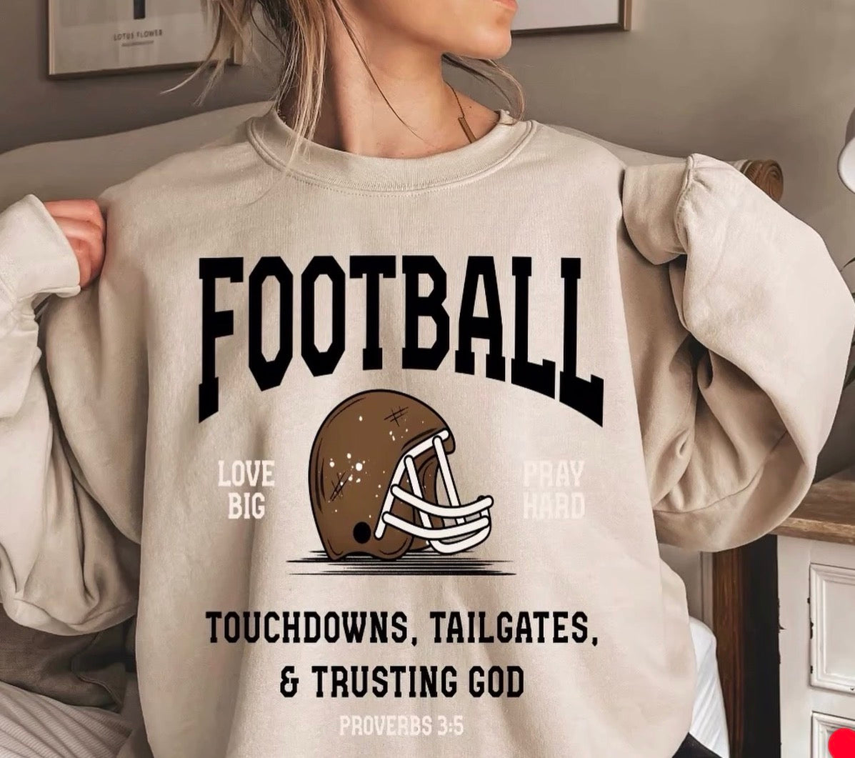 Pray up on football