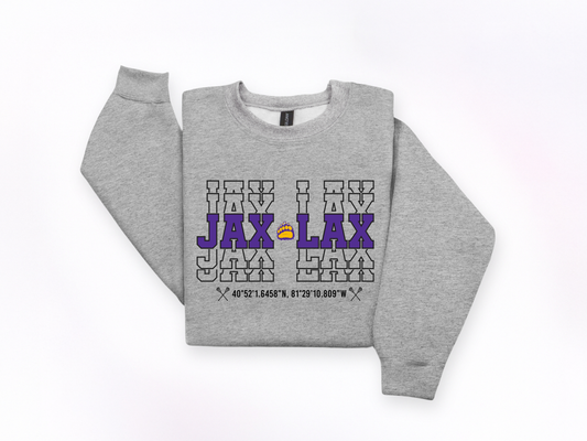 JAX LAX  Lacrosse Crew Sweatshirt