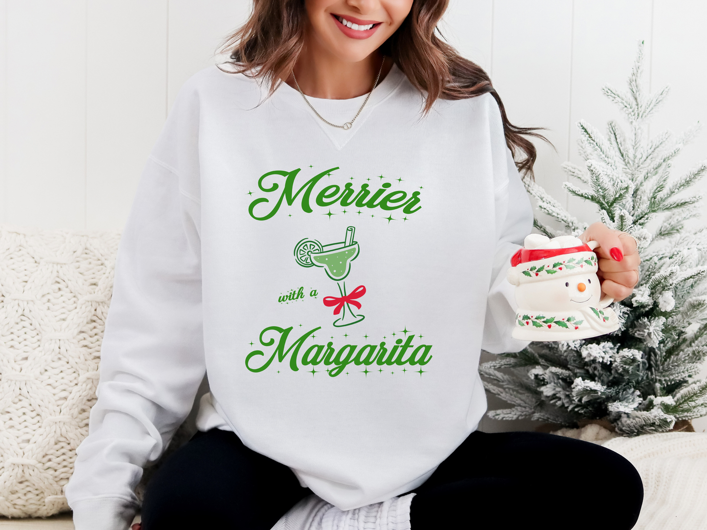 Margarita/ Lightweight Crew Sweatshirt